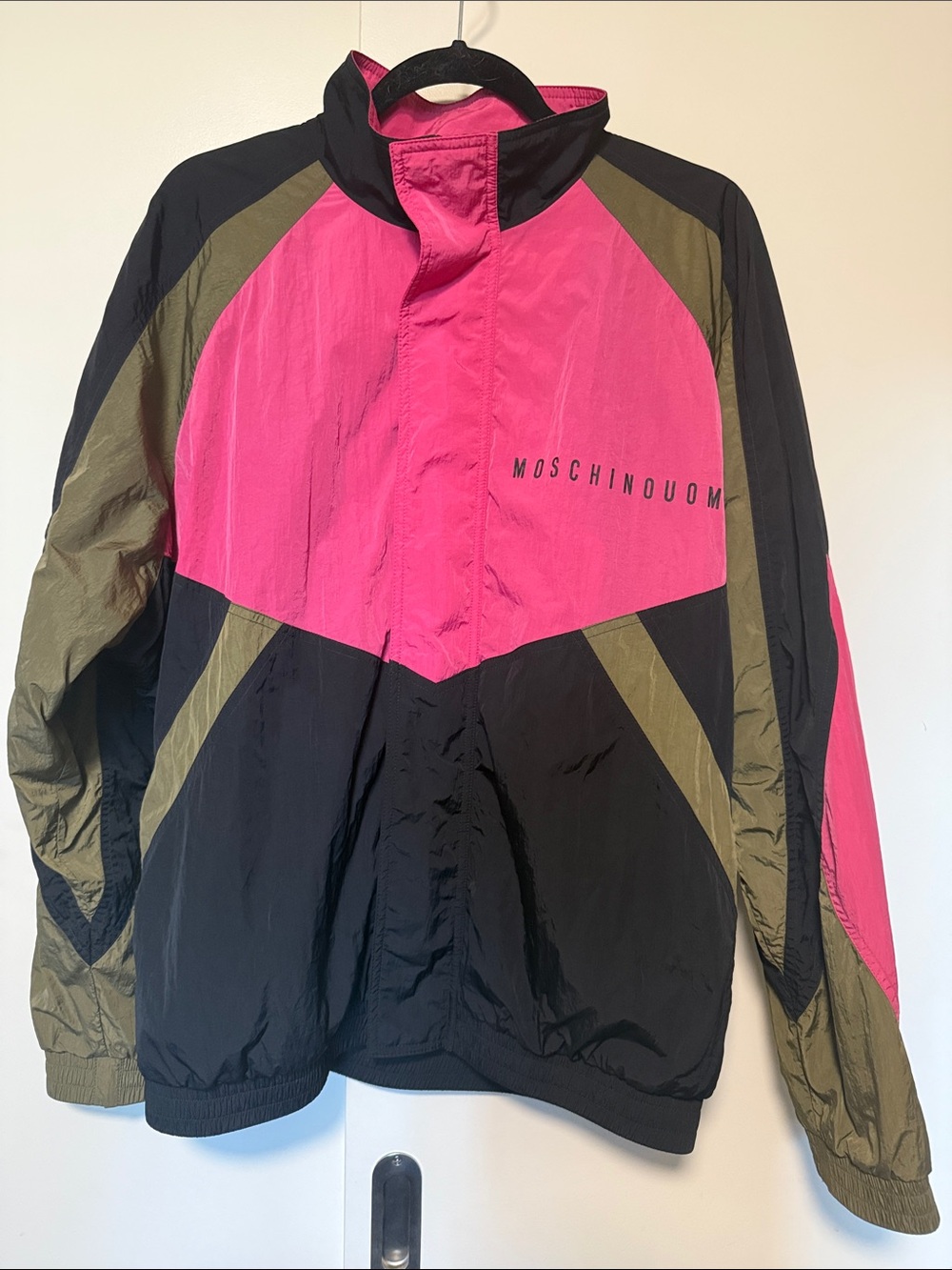 Moschino Colorblock Nylon Jacket